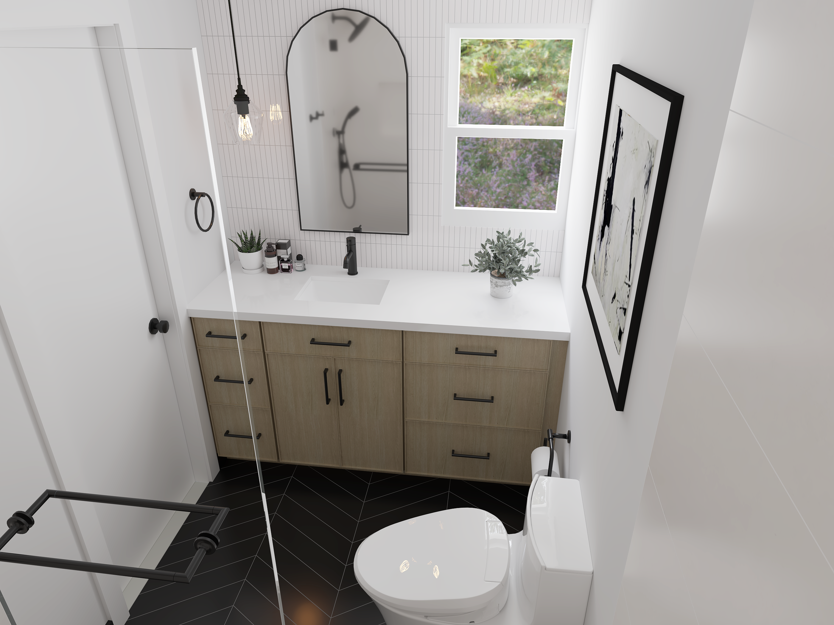 Modern bathroom